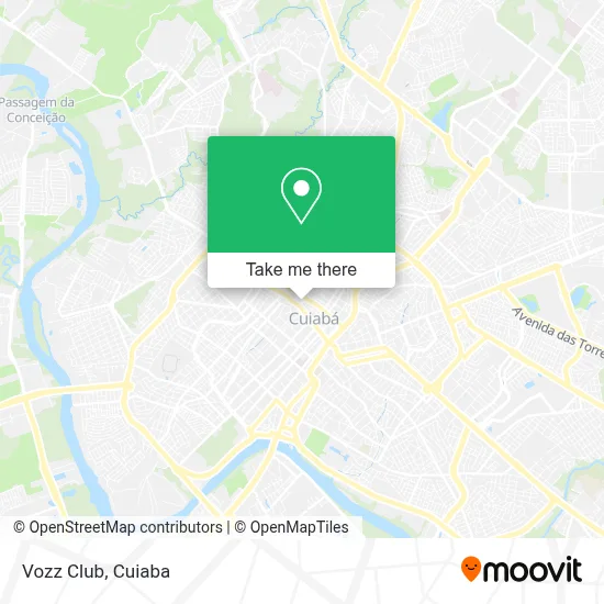 Vozz Club map