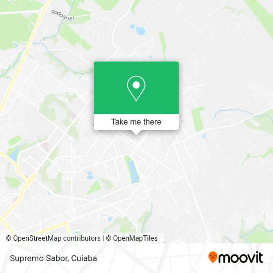 Supremo Sabor map