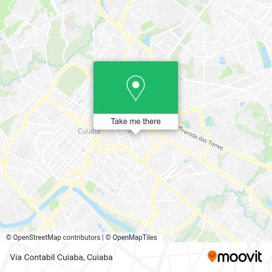 Via Contabil Cuiaba map