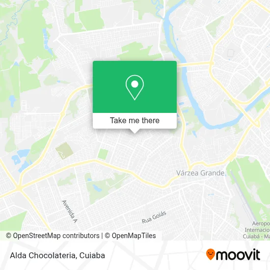 Alda Chocolateria map