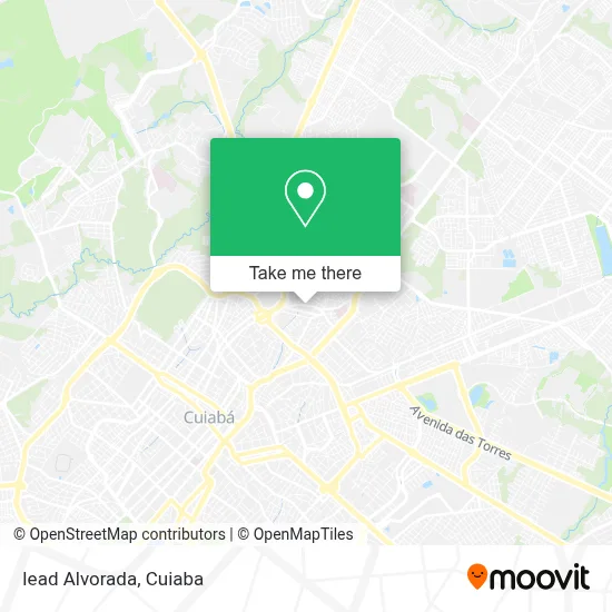 Iead Alvorada map