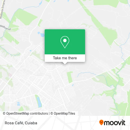 Rosa Café map