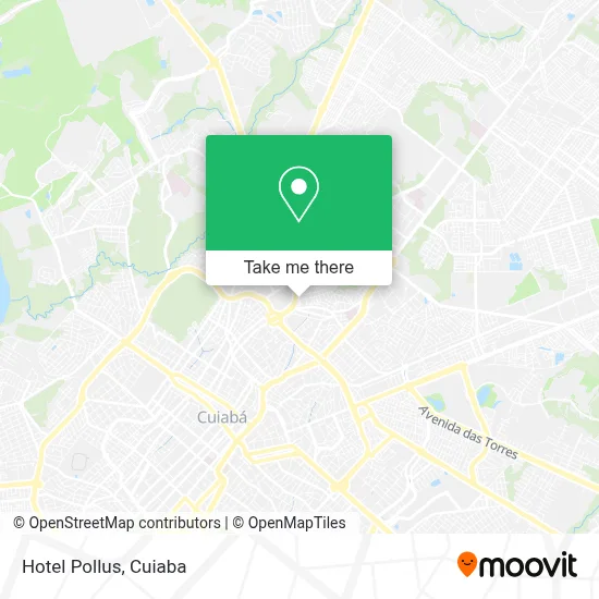 Hotel Pollus map