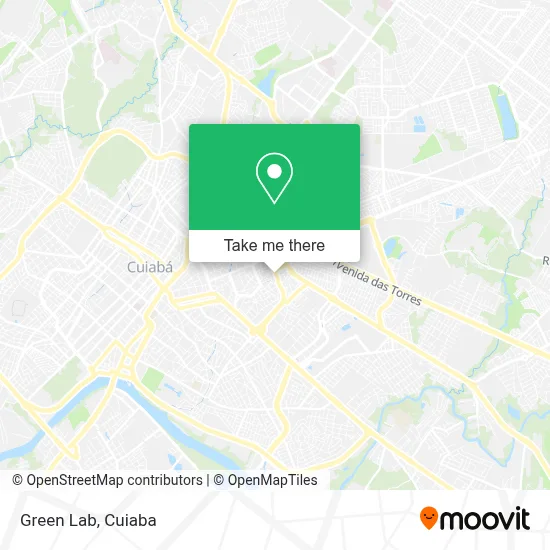 Green Lab map