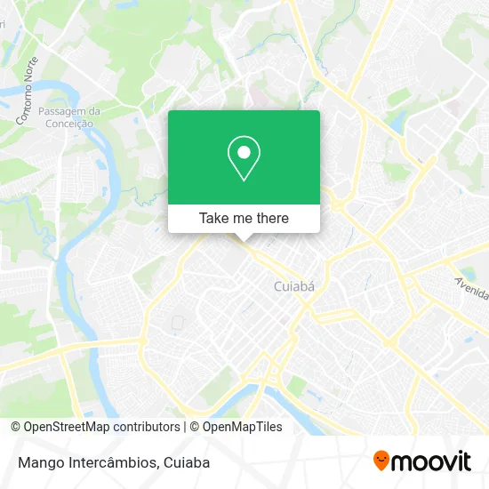 Mango Intercâmbios map