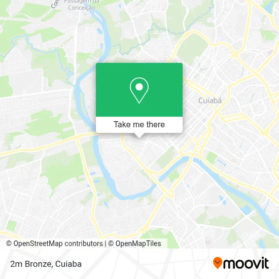 2m Bronze map