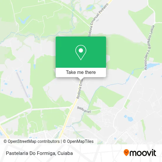 Pastelaria Do Formiga map