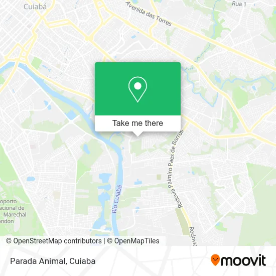 Parada Animal map