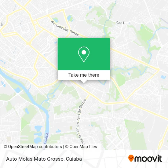 Auto Molas Mato Grosso map