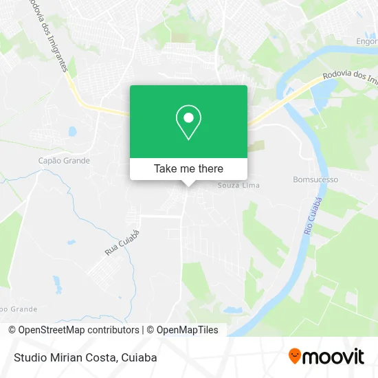 Studio Mirian Costa map