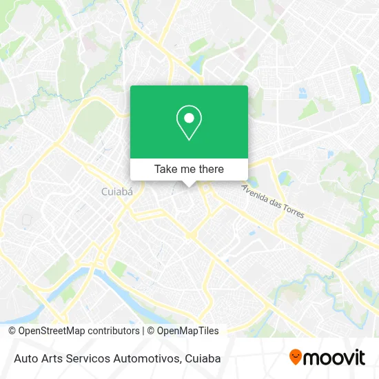 Auto Arts Servicos Automotivos map