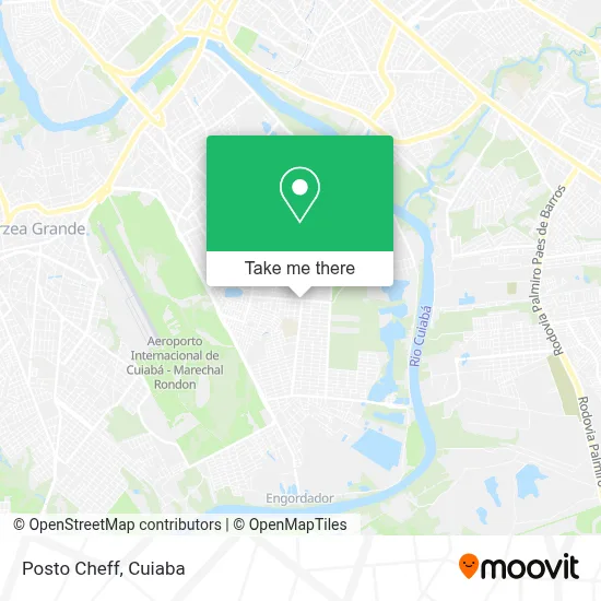 Posto Cheff map