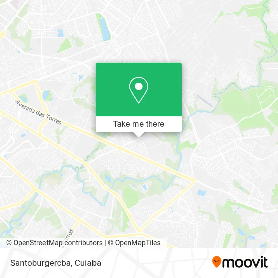 Santoburgercba map