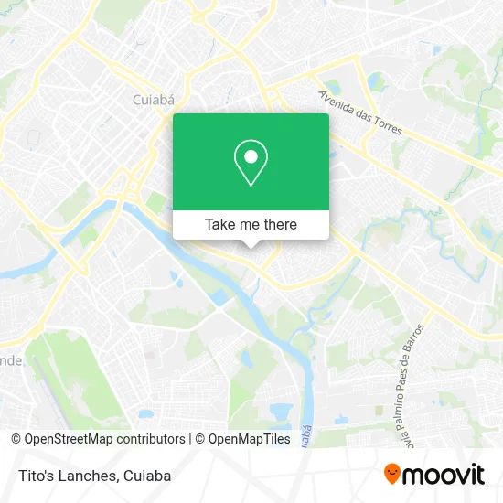 Tito's Lanches map