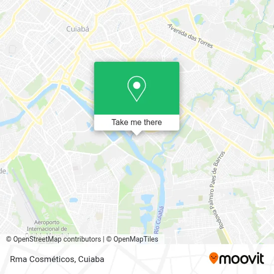 Rma Cosméticos map