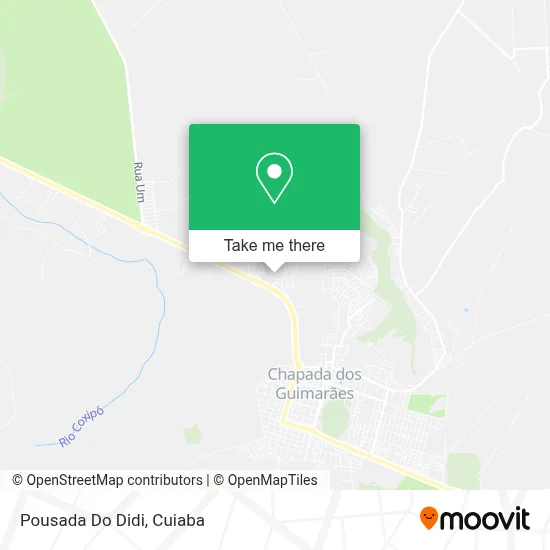 Pousada Do Didi map