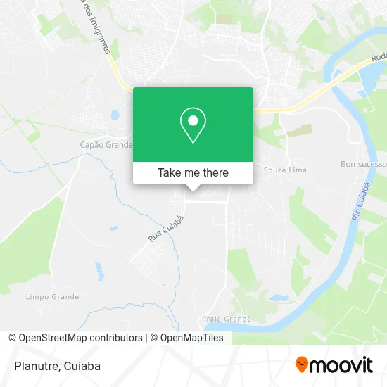Planutre map