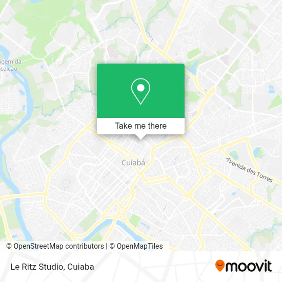 Le Ritz Studio map