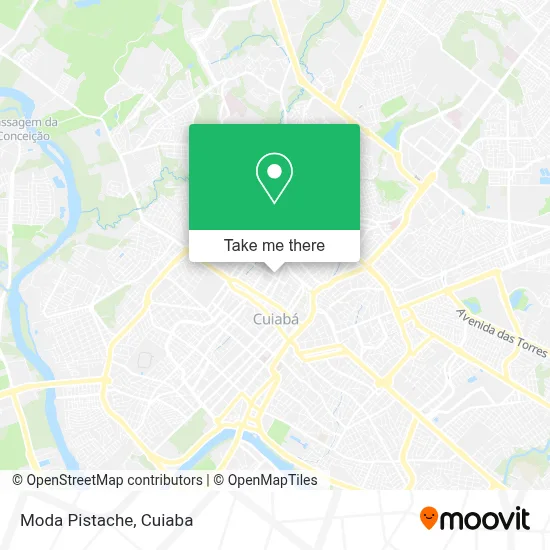 Moda Pistache map