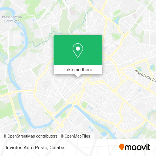 Invictus Auto Posto map