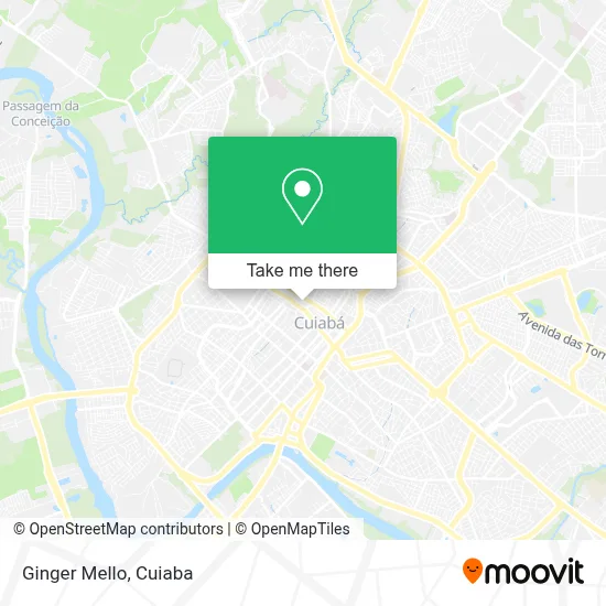 Ginger Mello map