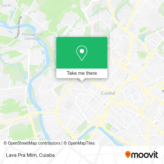 Lava Pra Mim map