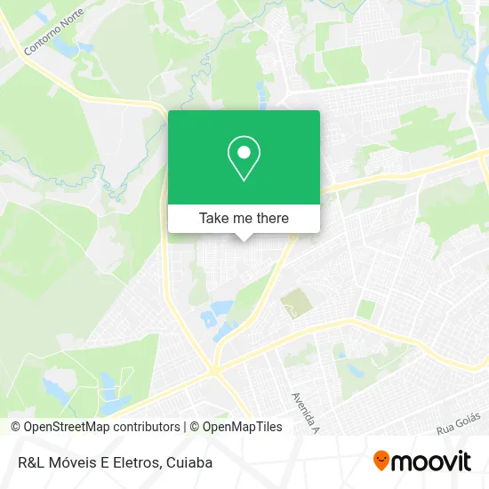 R&L Móveis E Eletros map