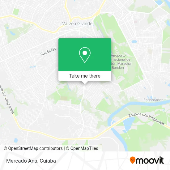 Mercado Ana map