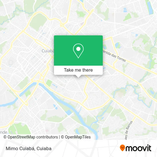Mimo Cuiabá map