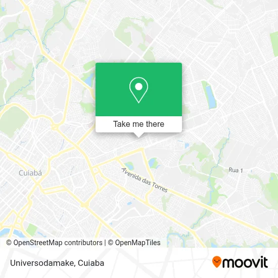 Universodamake map