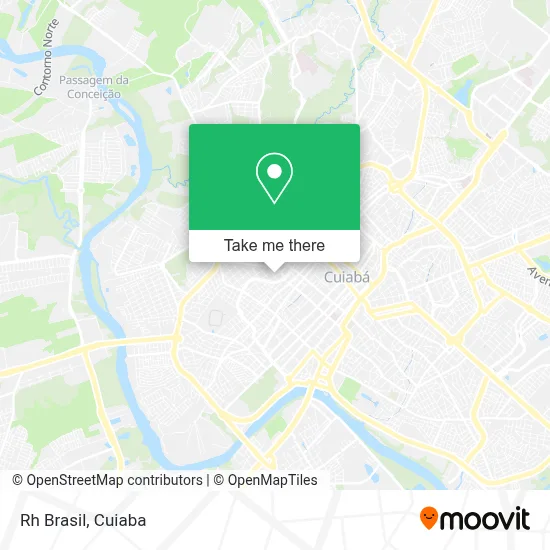 Rh Brasil map