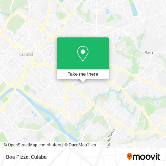 Boa Pizza map