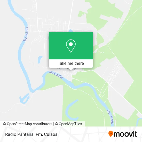 Rádio Pantanal Fm map