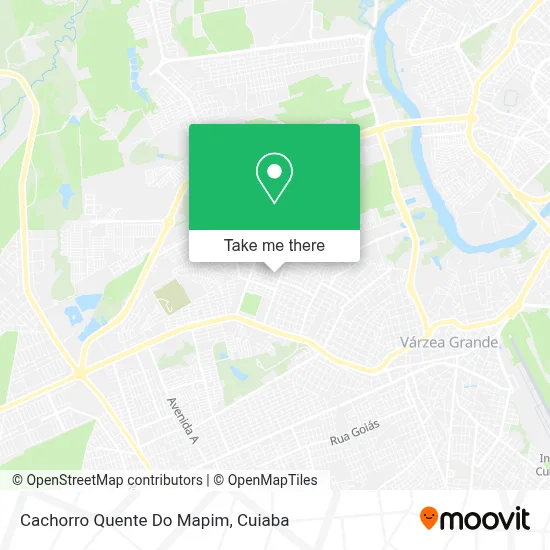 Cachorro Quente Do Mapim map