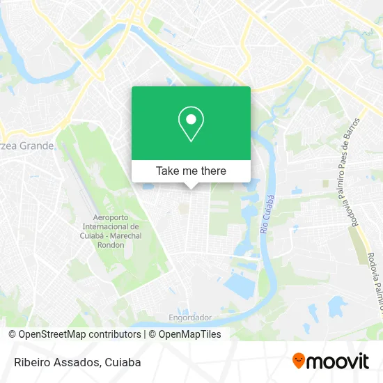 Ribeiro Assados map