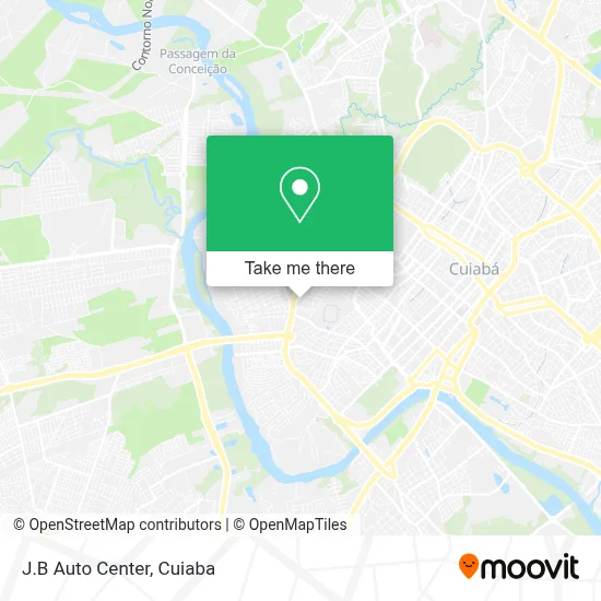 J.B Auto Center map
