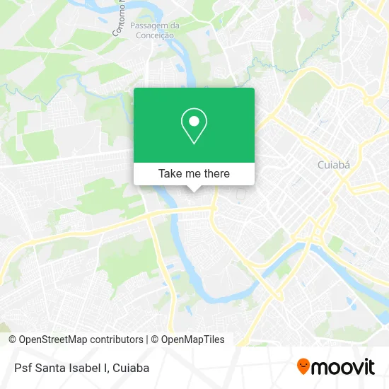 Psf Santa Isabel I map