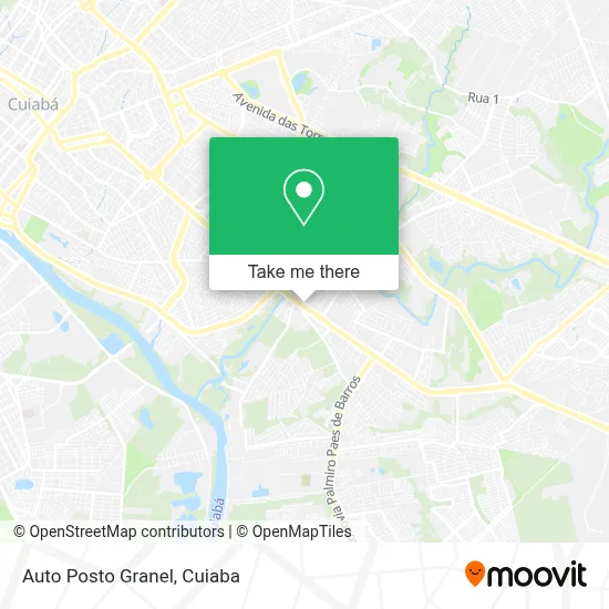 Auto Posto Granel map