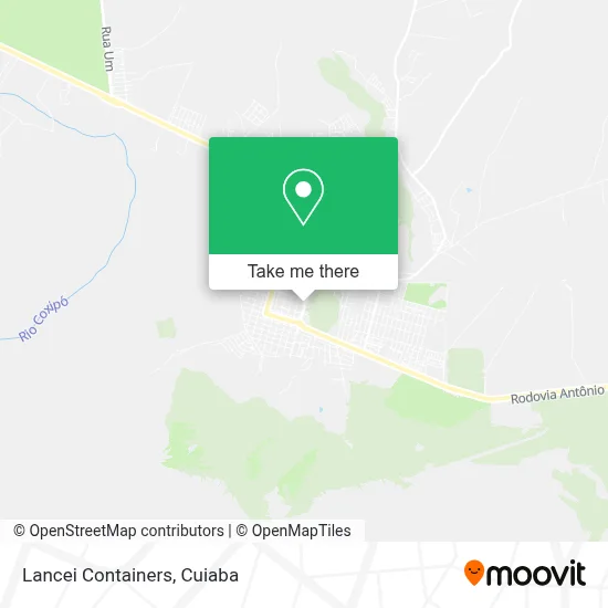 Lancei Containers map