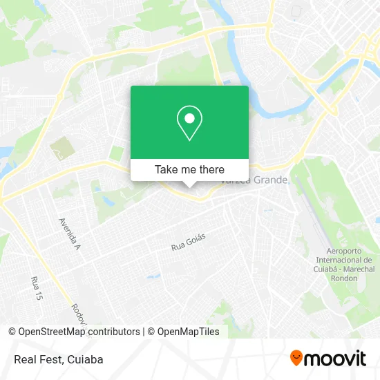 Real Fest map