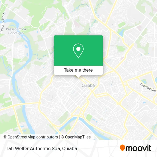Tati Welter Authentic Spa map