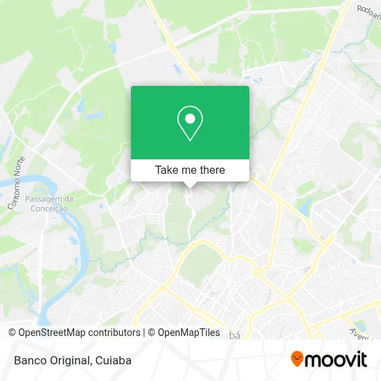 Banco Original map