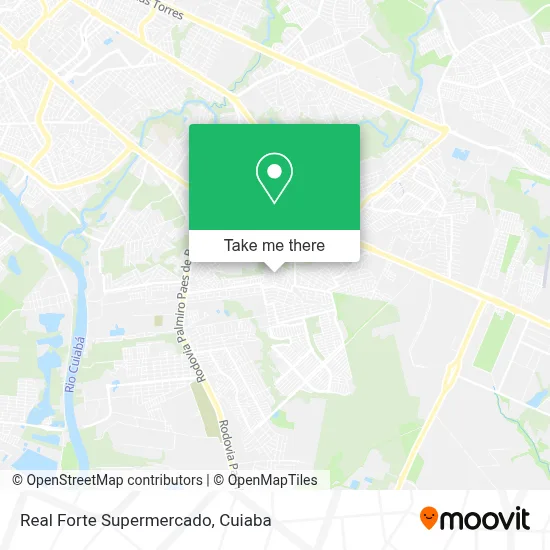 Real Forte Supermercado map