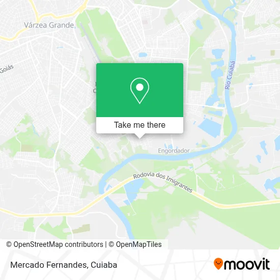 Mercado Fernandes map