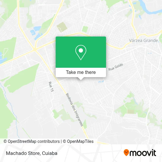 Machado Store map
