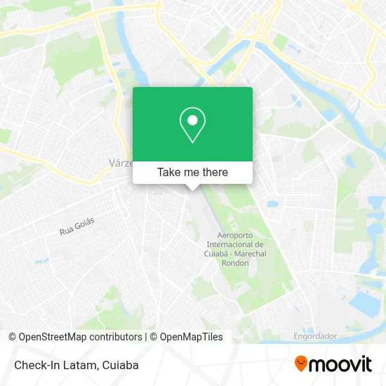 Check-In Latam map