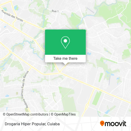 Drogaria Hiper Popular map