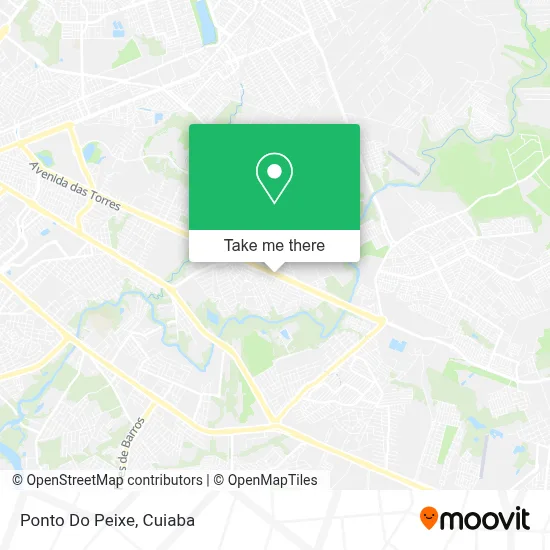 Ponto Do Peixe map