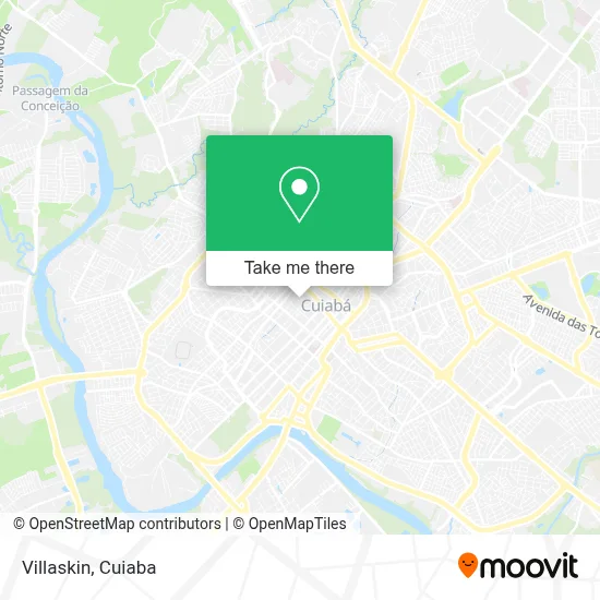 Villaskin map