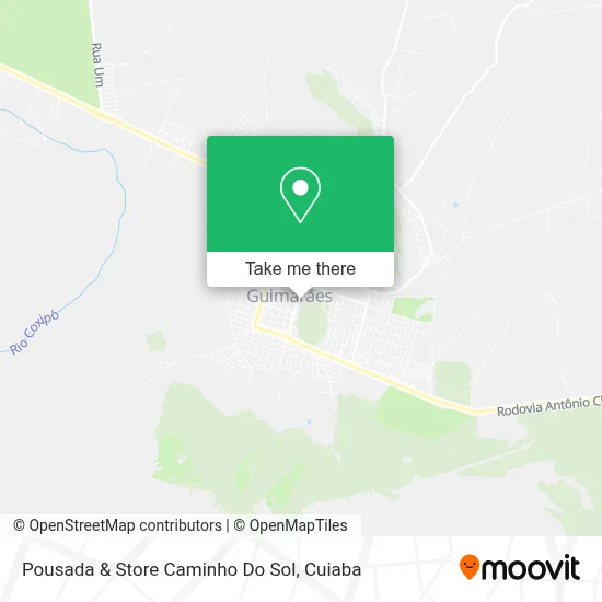 Pousada & Store Caminho Do Sol map